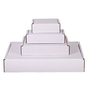 White Postal Mailing Boxes | Carrier Bag Shop