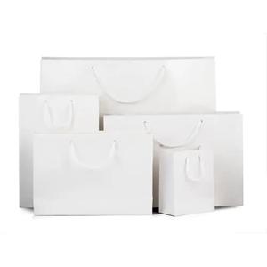 White Gloss Boutique Paper Bags