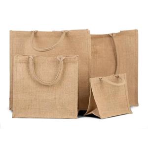 Natural Jute Bags with Luxury Padded Handles