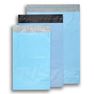 Baby Blue Mailing Bags - Recycled Plastic