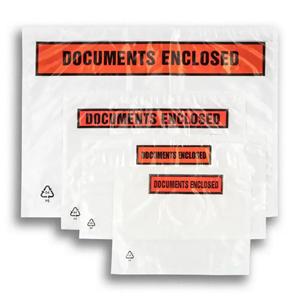 Documents Enclosed Envelopes Printed