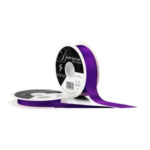 Purple Double Satin Ribbon