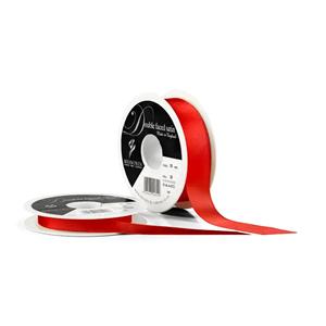 Red Double Satin Ribbon