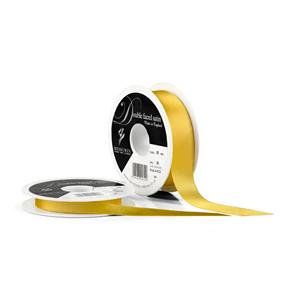 Yellow Double Satin Ribbon