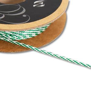 Christmas Twine Green & White - 20m reel