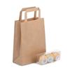 Premium Brown Paper Carrier Bags with Internal Flat Handles