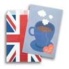 Union Jack Design Kraft Paper Bags