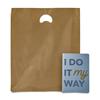 Gold Biodegradable Plastic Carrier Bags