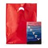 Red Biodegradable Plastic Carrier Bags