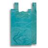 Recycled Green Vest Style Plastic Carrier Bags