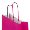 Magenta Premium Italian Paper Carrier Bags with Twisted Handles