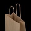 Brown Premium Italian Paper Carrier Bags with Twisted Handles