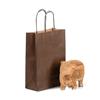 Chocolate Brown Premium Italian Paper Carrier Bags with Twisted Handles