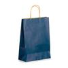 Dark Blue Paper Carrier Bags with Twisted Handles