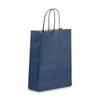 Dark Blue Premium Italian Paper Carrier Bags with Twisted Handles