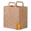 Gingerbread Brown Patisserie Flat Handle Bags