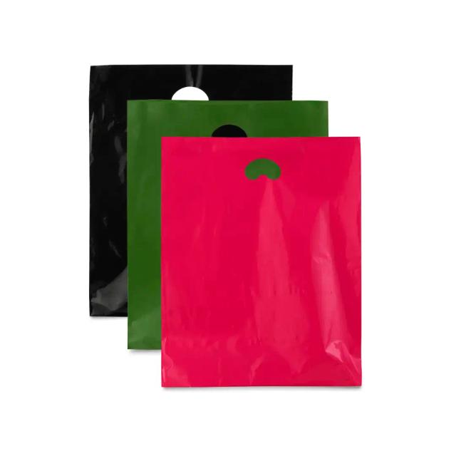 Coloured Plastic Carrier Bags