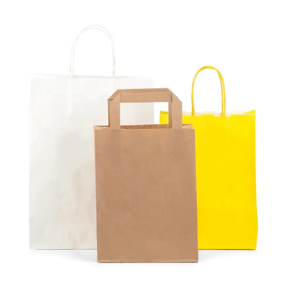 Stock Paper Carrier Bags
