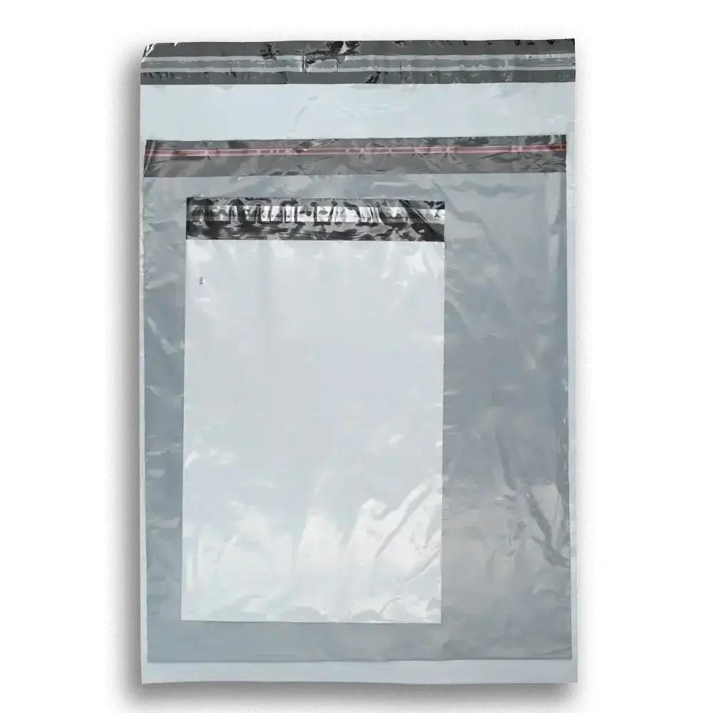 Grey Recycled Mailing Bags - 22" x 30"