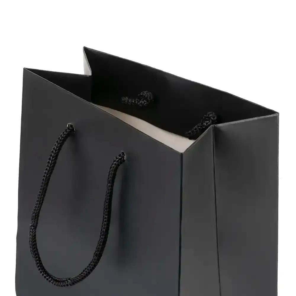 Black Matt Boutique Paper Bags