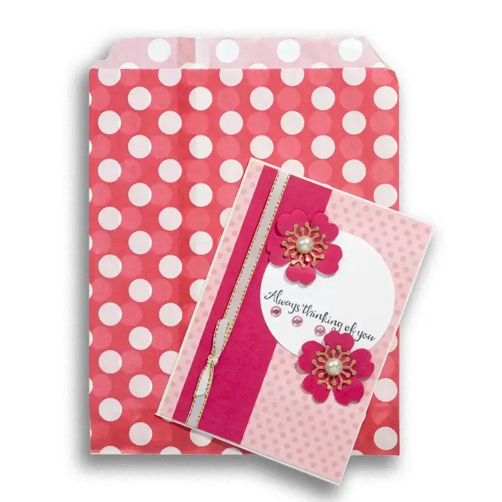 Red Polka Dot Paper Bags