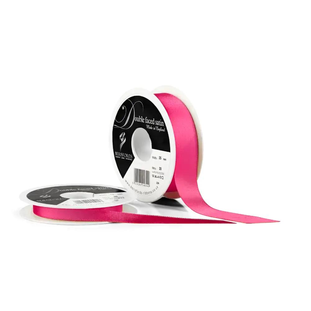 Pink Double Satin Ribbon