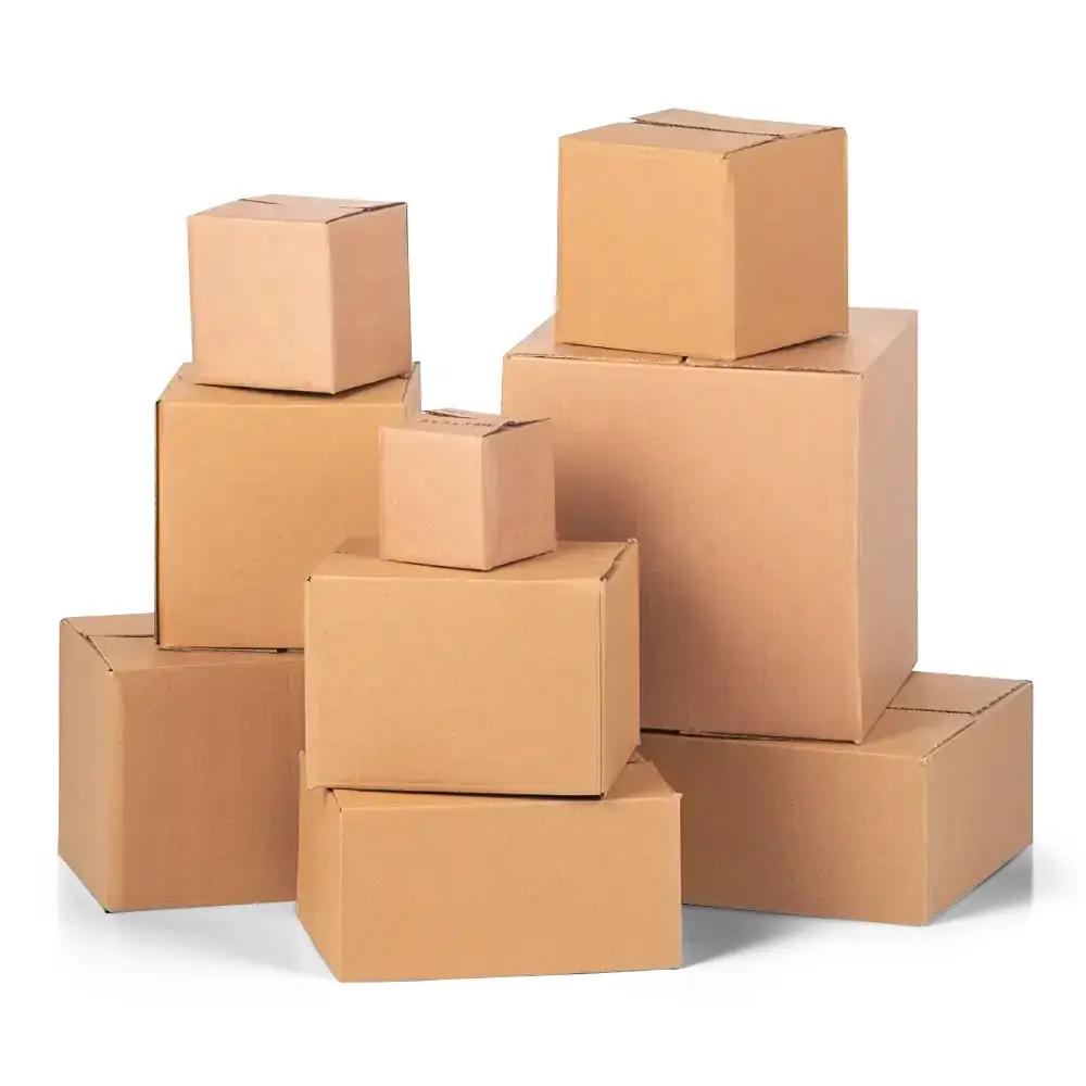 Single Wall Cardboard Boxes - 4" x 4" x 4"