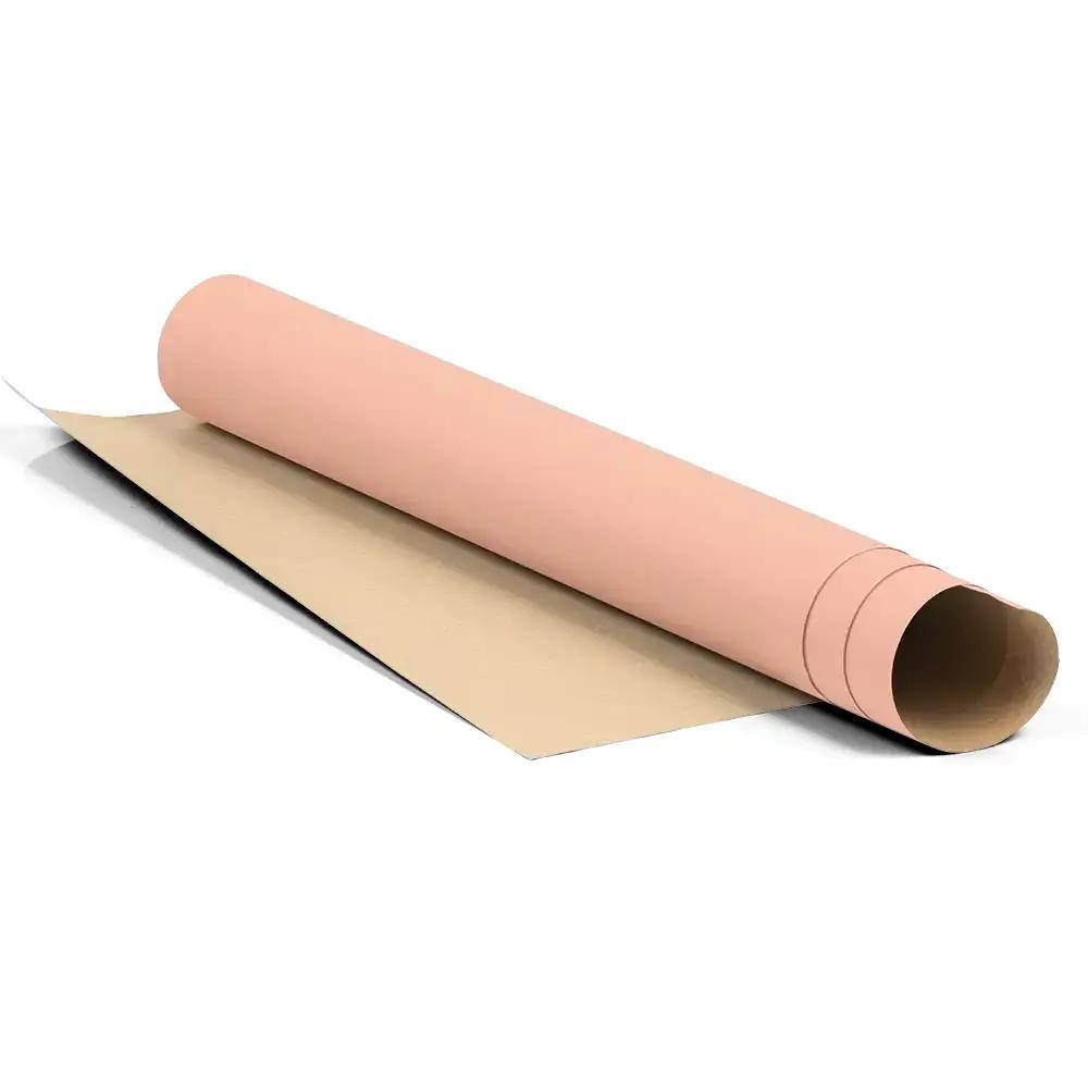 Baby Pink Kraft Wrapping Paper Roll - 500mm x 120m