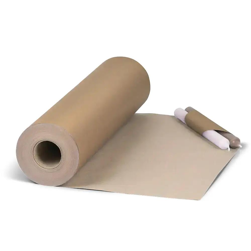Gold Kraft Wrapping Paper Roll - 500mm x 120m