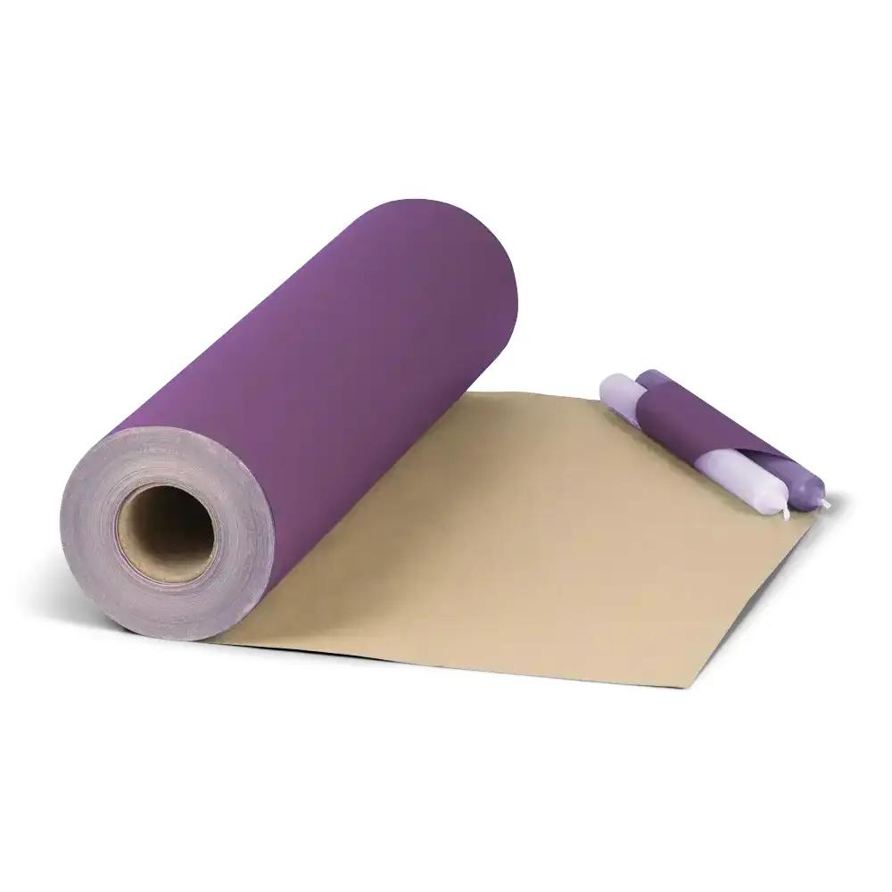 Purple Kraft Wrapping Paper Roll - 500mm x 120m