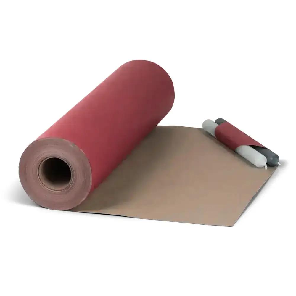 Red Kraft Wrapping Paper Roll - 500mm x 120m