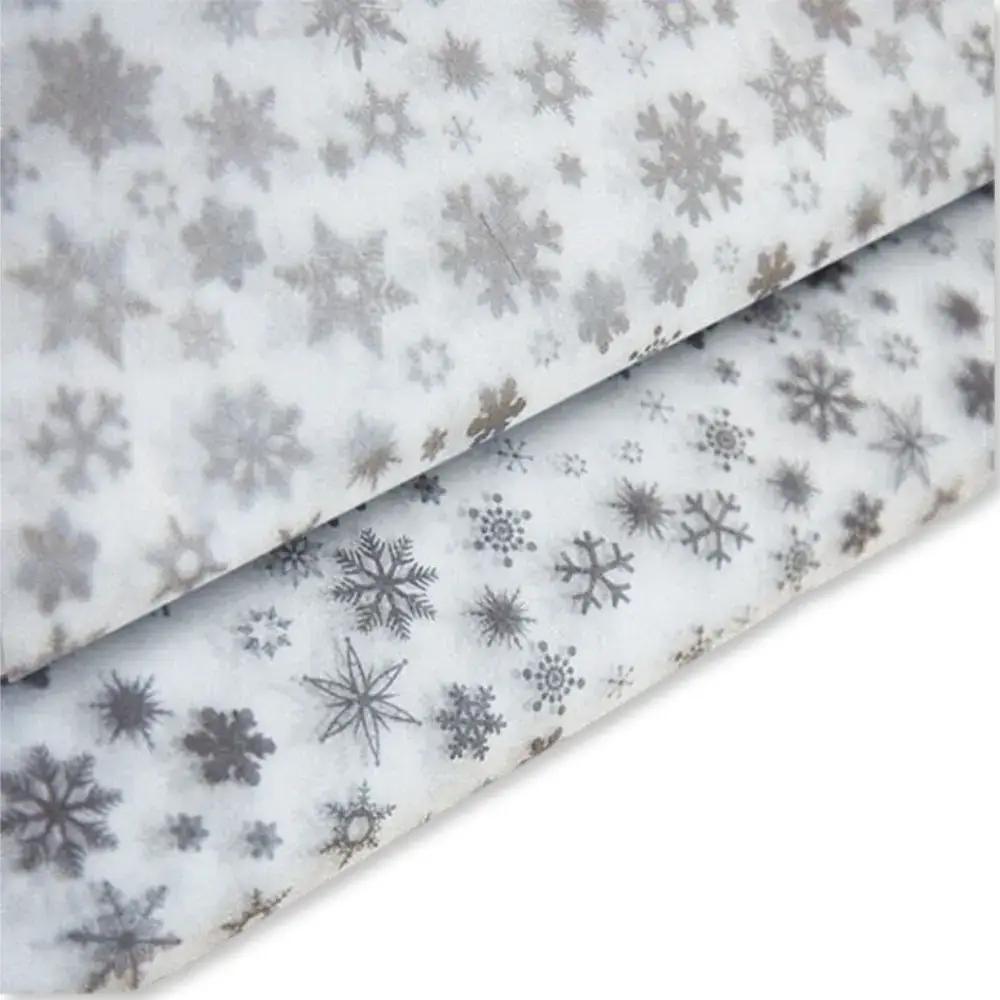 Silver Snowflake Acid Free Premium Christmas Tissue Paper [MF]