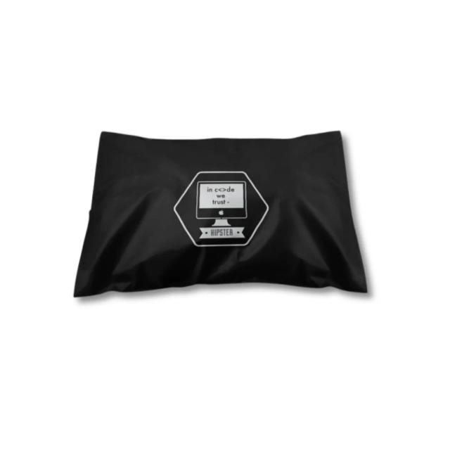 Black Branded Mailing Bags