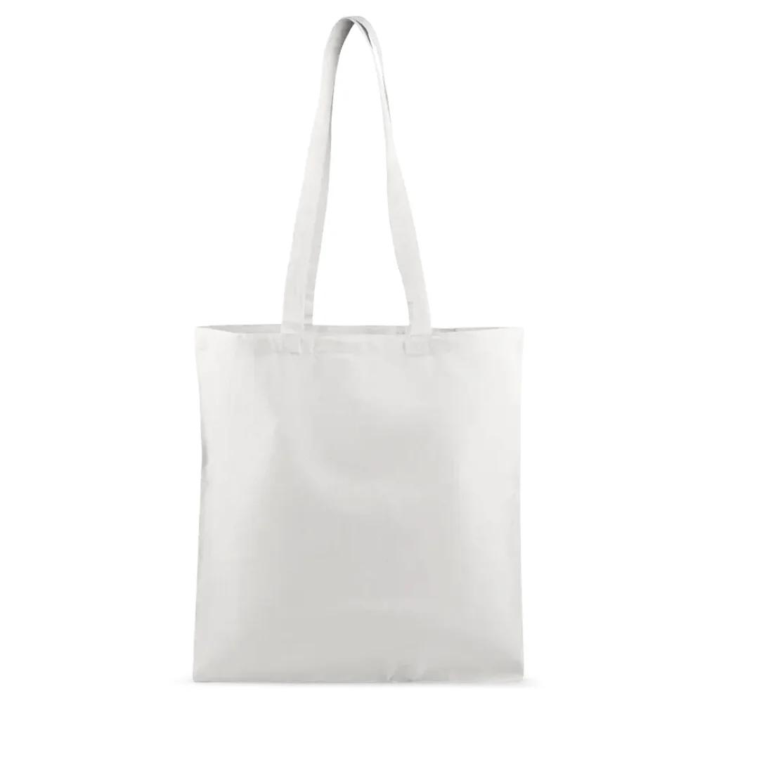 Personalised White Cotton Shopping Bags